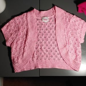 Pink Justice knitted jacket